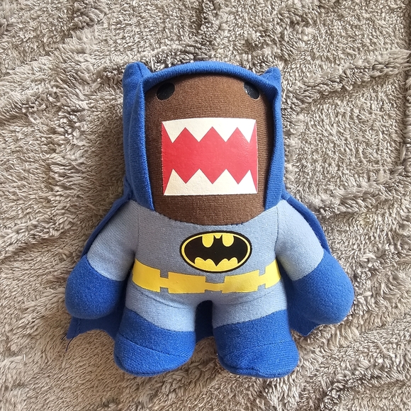 Domo Batman Limited Edition Blue Costume Plush Comics Super Hero 8” Inches 2014 - Picture 1 of 4